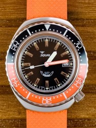 Squale 2002 101 Atmos black orange