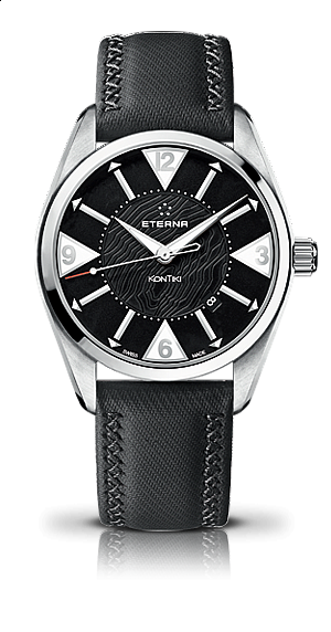 Eterna KonTiki Date black textile