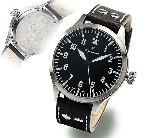 Steinhart Nav B-Uhr 44 automatik A-Muster