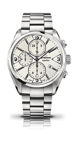 Eterna  KonTiki Chronograph white steel