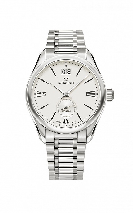 Eterna Lady Kontiki Quartz silver steel - výprodej sleva 35%