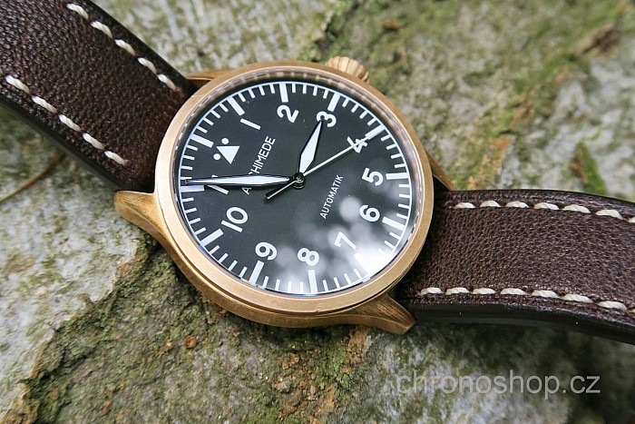 Archimede Pilot 39 Bronze Automatik BAZAR - použité zboží