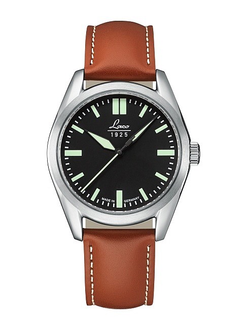 Laco Marine 36 schwarz - 36 mm automat