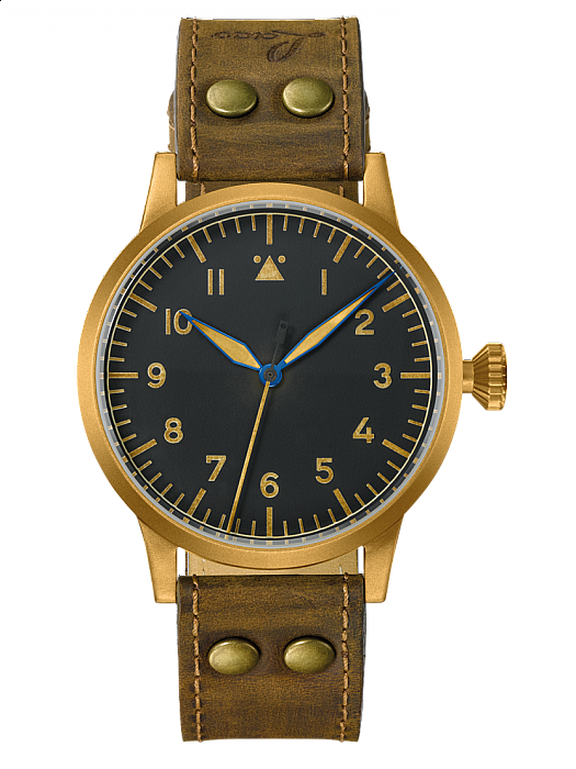 Laco Flieger Westerland Bronze - 45 mm ruční nátah