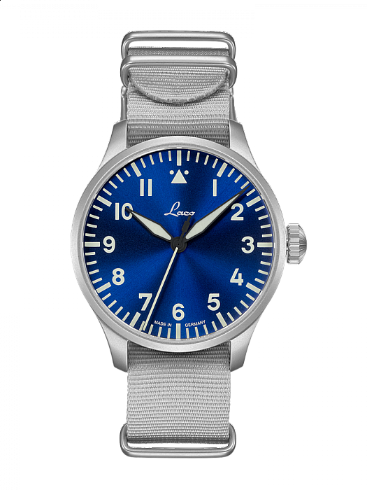 Laco Flieger Augsburg 39 Blaue Stunde - 39 mm automat