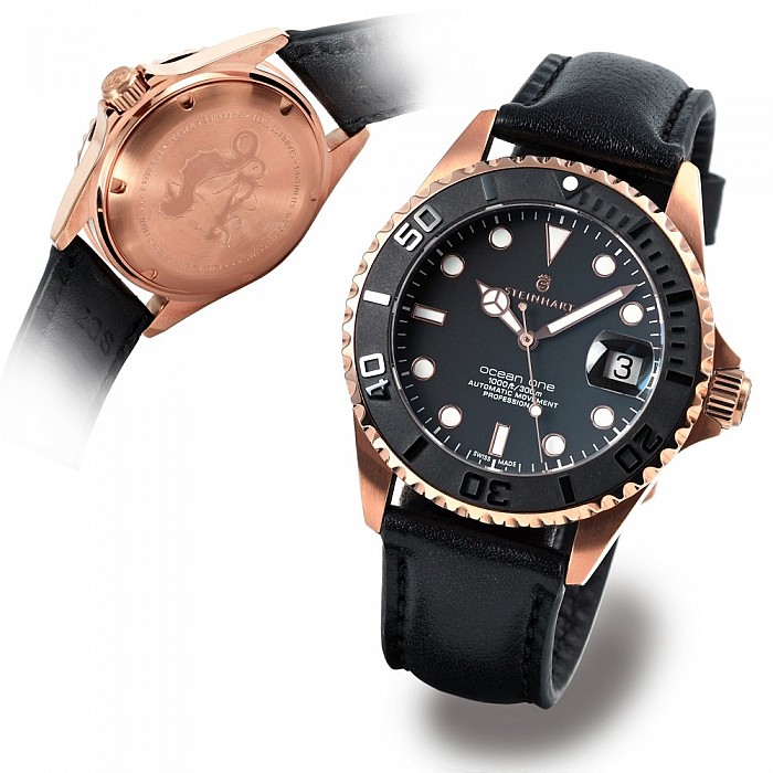 Steinhart OCEAN One 39 pink gold