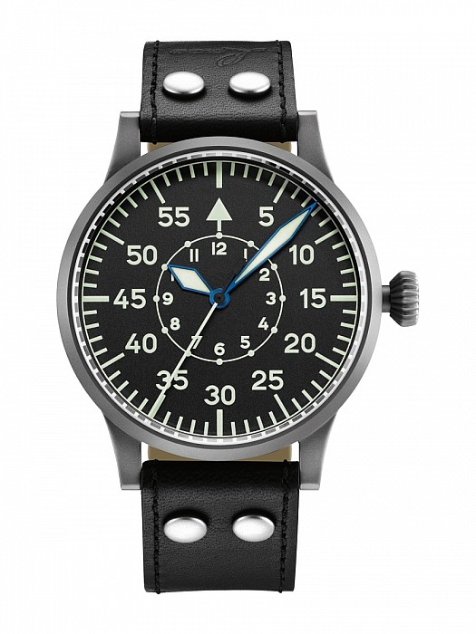 Laco Fliegeruhr Typ B REPLIKA 45 - 45 mm ruční nátah