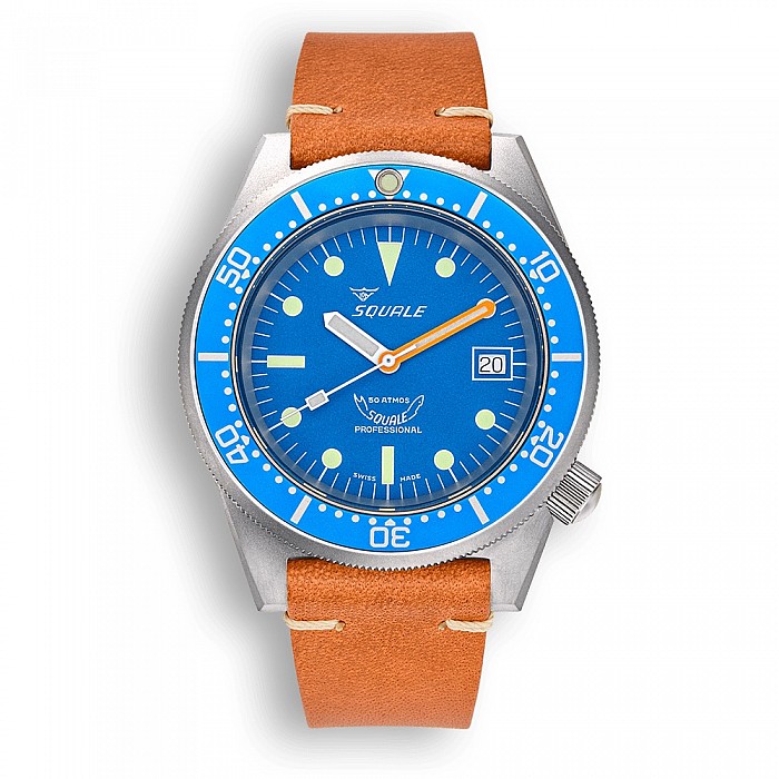 Squale 1521 Blue Blasted