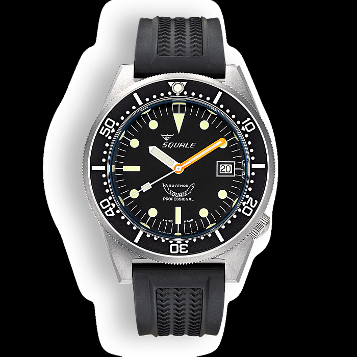 Squale 1521 Black Blasted