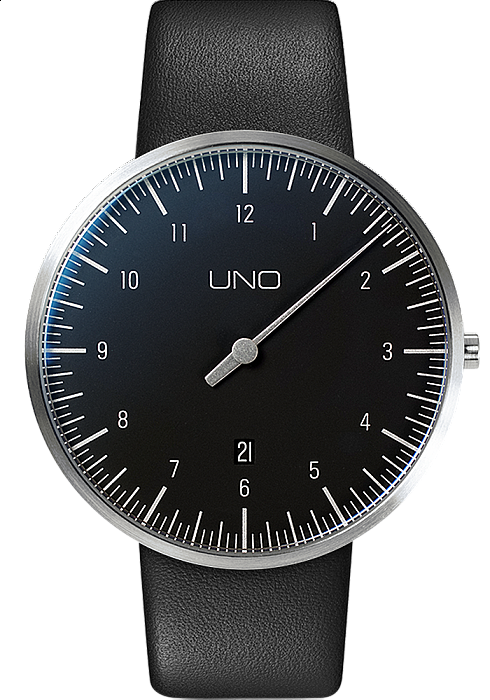 Botta-Design UNO+ Black Quartz - 44 mm