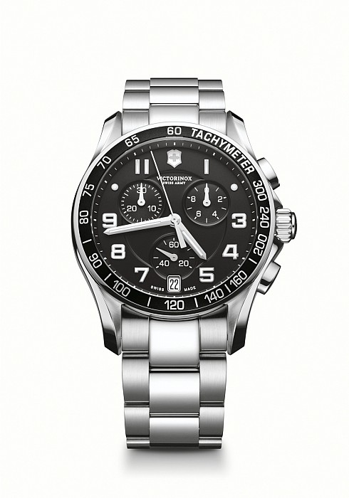 Victorinox Chrono Classic black steel