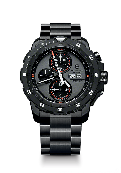 Victorinox Alpnach Mechanical Chronograph gray steel