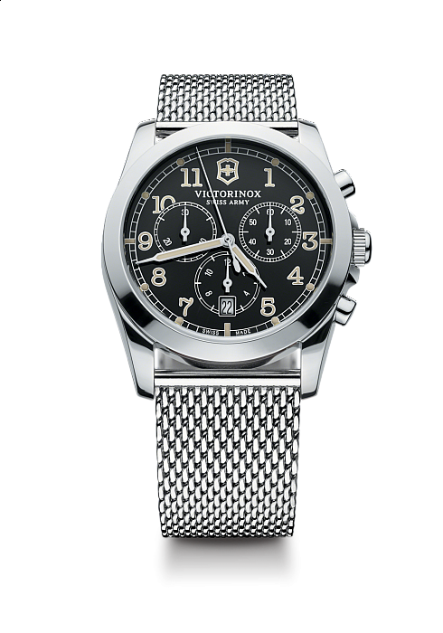 Victorinox Infantry Chronograph black steel