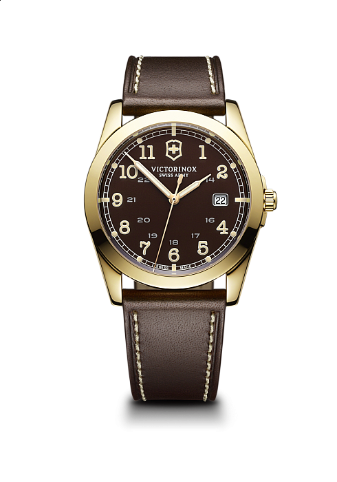 Victorinox Infantry brown leather