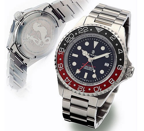 Steinhart OCEAN Forty-Four GMT BLACK-RED