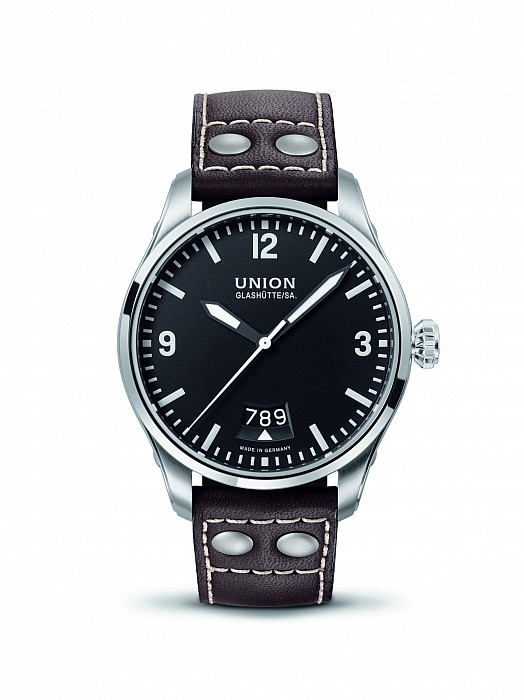 Union Glashütte Belisar Pilot Date D002.607.16.057.00 Vystavené - vystavené zboží, 20% sleva