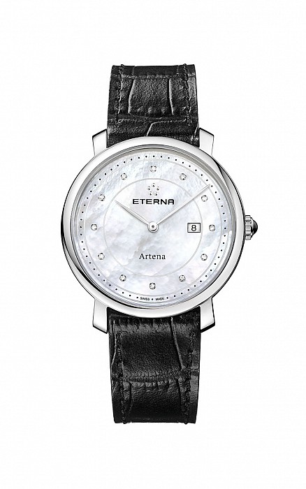 Eterna Artena Lady white m.o.p. leather black