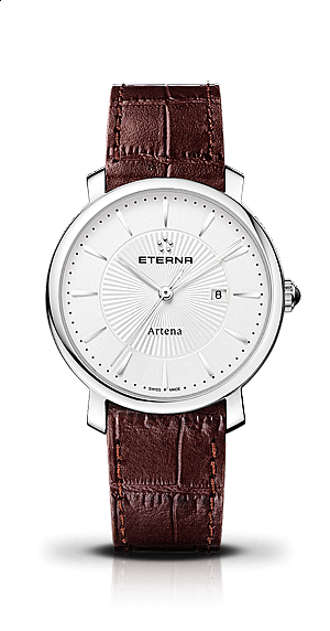 Eterna Artena Lady silver leather brown