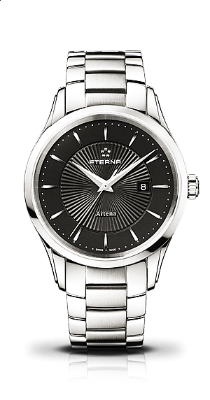 Eterna Artena Gent black steel