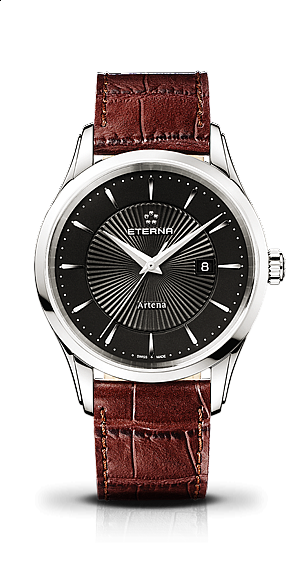 Eterna Artena Gent black leather brown