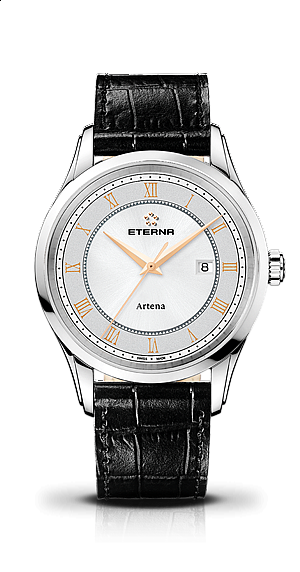 Eterna Artena Gent grey golden roman leather black