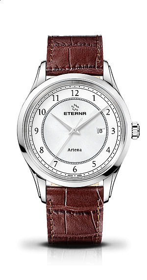 Eterna Artena Gent white leather brown