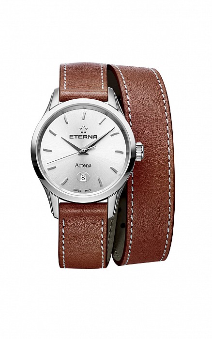 Eterna Artena Lady silver brown leather - výprodej modelu - sleva 15%
