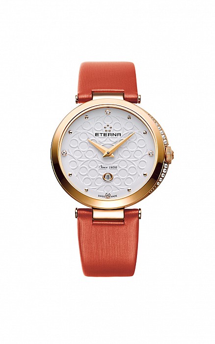 Eterna Grace Two-Hands white coral satin gold