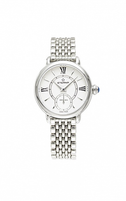 Eterna Lady Eterna Small Second 28 white steel