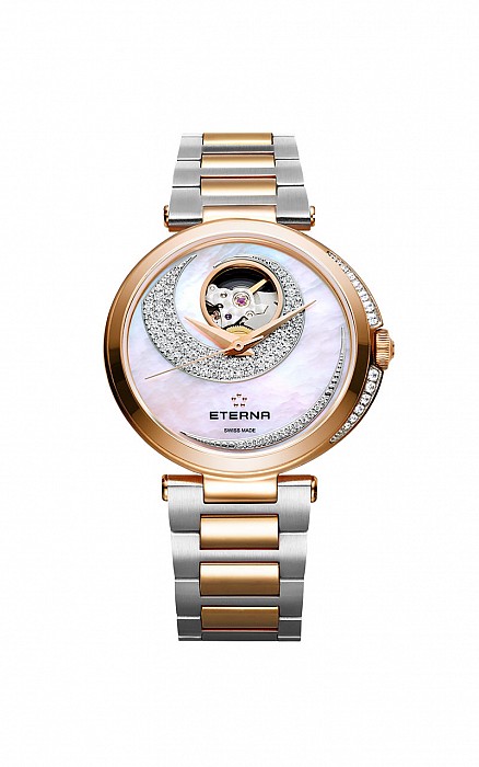 Eterna Grace Open Art white steel gold 73 diamonds