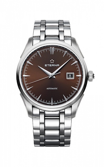 Eterna 1948 Legacy Date Brown steel