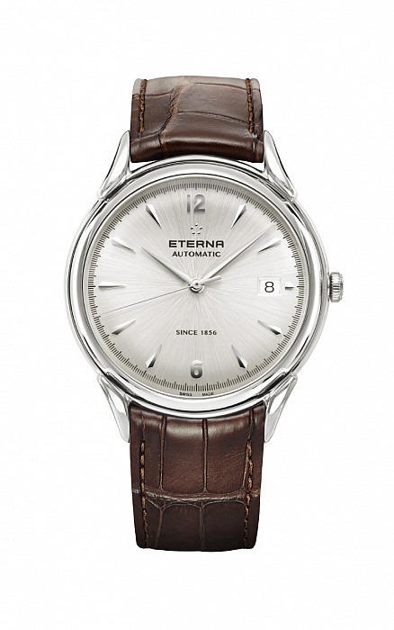 Eterna Heritage 1948 For Him Automatic silver leather