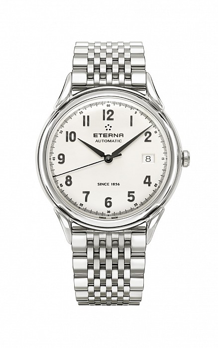 Eterna Heritage 1948 For Him Automatic arabic silver steel