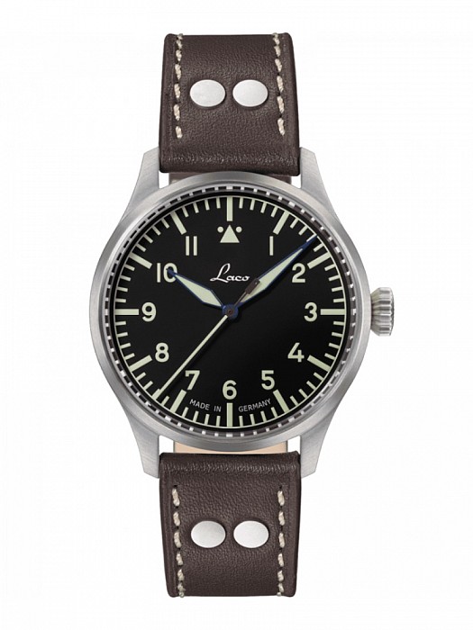 Laco Flieger Stuttgart Pro 37 Handaufzug - 37 mm Ruční nátah