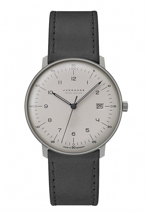 Junghans Max Bill MEGA Solar 59/2023.02 - safírové sklo