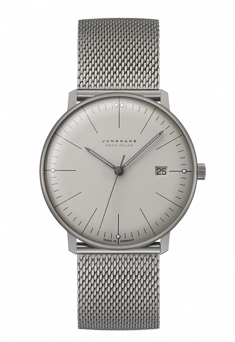 Junghans Max Bill MEGA Solar 59/2022.46 - safírové sklo