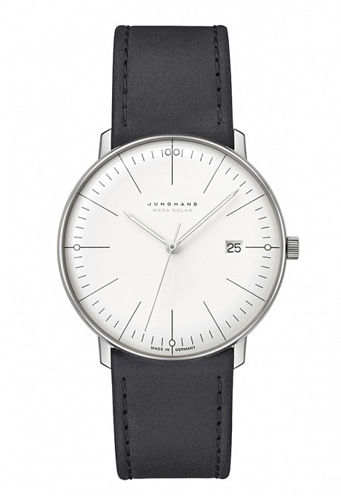 Junghans Max Bill MEGA Solar 59/2020.02 - safírové sklo