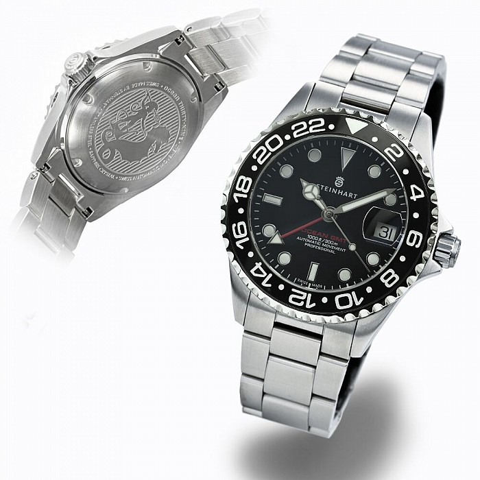 Steinhart GMT-OCEAN One 39 black