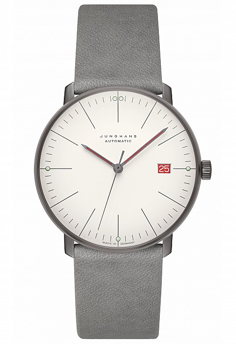 Junghans Max Bill Automatic 100 Jahre Bauhaus 027/4901.02 - Limitovaná edice 1000 kusů