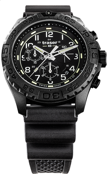 Traser P96 Outdoor Pioneer Evolution Chrono Black