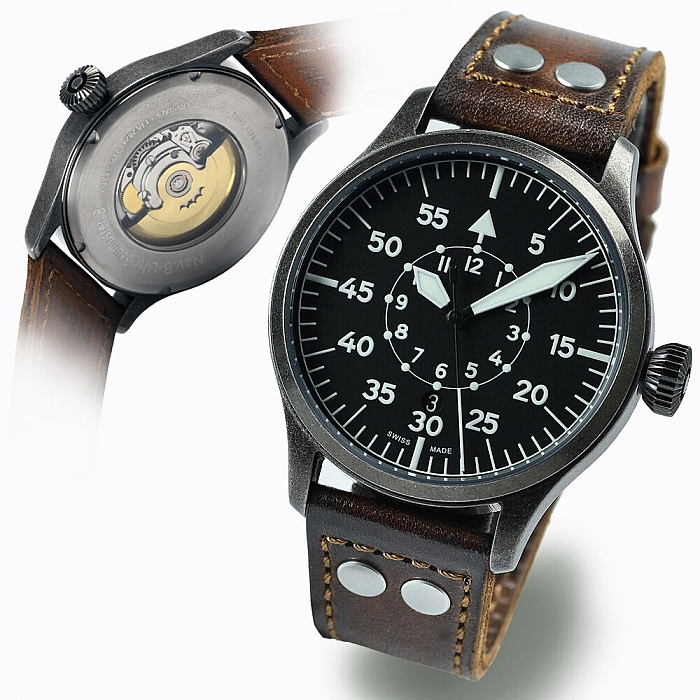 Steinhart Nav B-Uhr 44 Gun Metal B-Muster