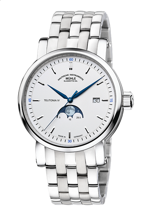 Mühle-Glashütte Teutonia IV Mondphase