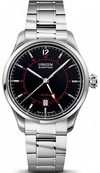 Union Glashütte Belisar Time Zone D009.429.11.057.02 - doprodej 30 % sleva