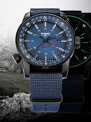 Traser P68 Pathfinder GMT Blue OUTLET - vystavený kus - 35 %