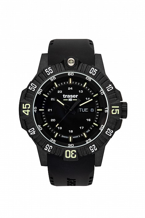 Traser P99 Q Tactical Black Rubber OUTLET - vystavené zboží - 36 %