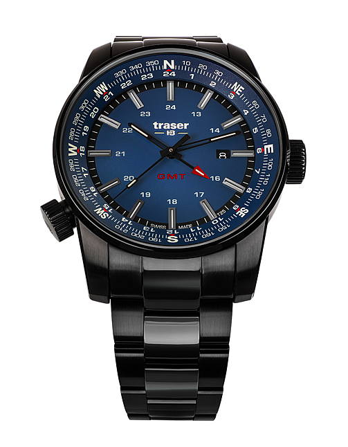 Traser P68 Pathfinder GMT Blue