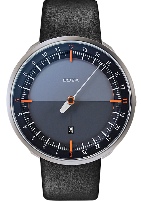 Botta-Design UNO 24+ Black/Orange Titanium Quartz - doprodej -25%