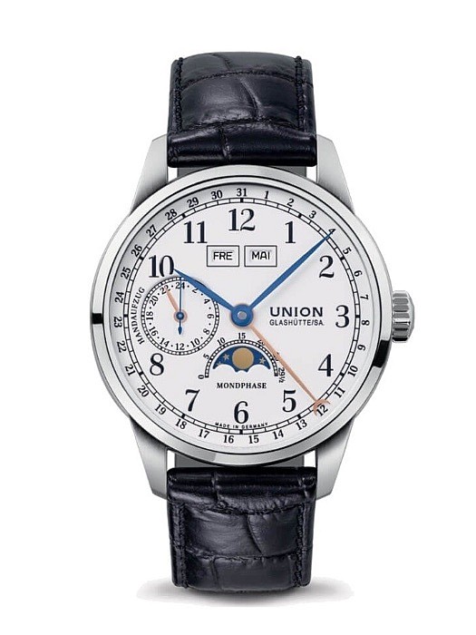 Union Glashütte 1893 Johannes Dürrstein Edition Mondphase D007.458.16.017.00