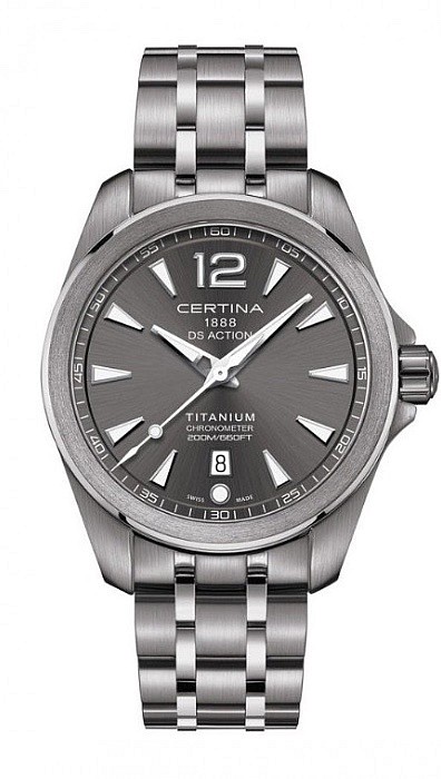 Certina C032.851.44.087.00 - DS Action Fixed Bezel Titanium