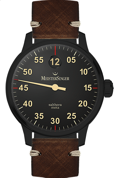 MeisterSinger Salthora Meta Black Line SAM902BL